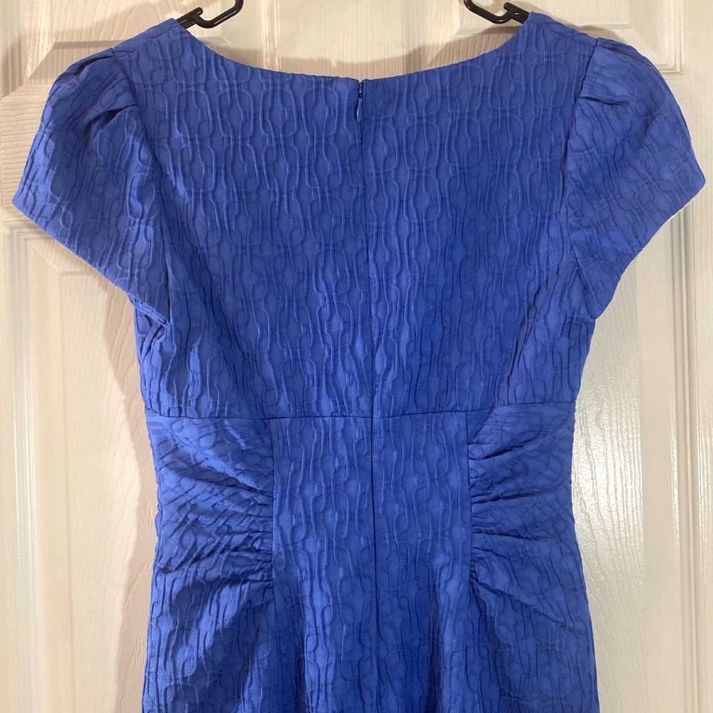 ADRIANNA PAPELL Blue Dress - Picture 10 of 14